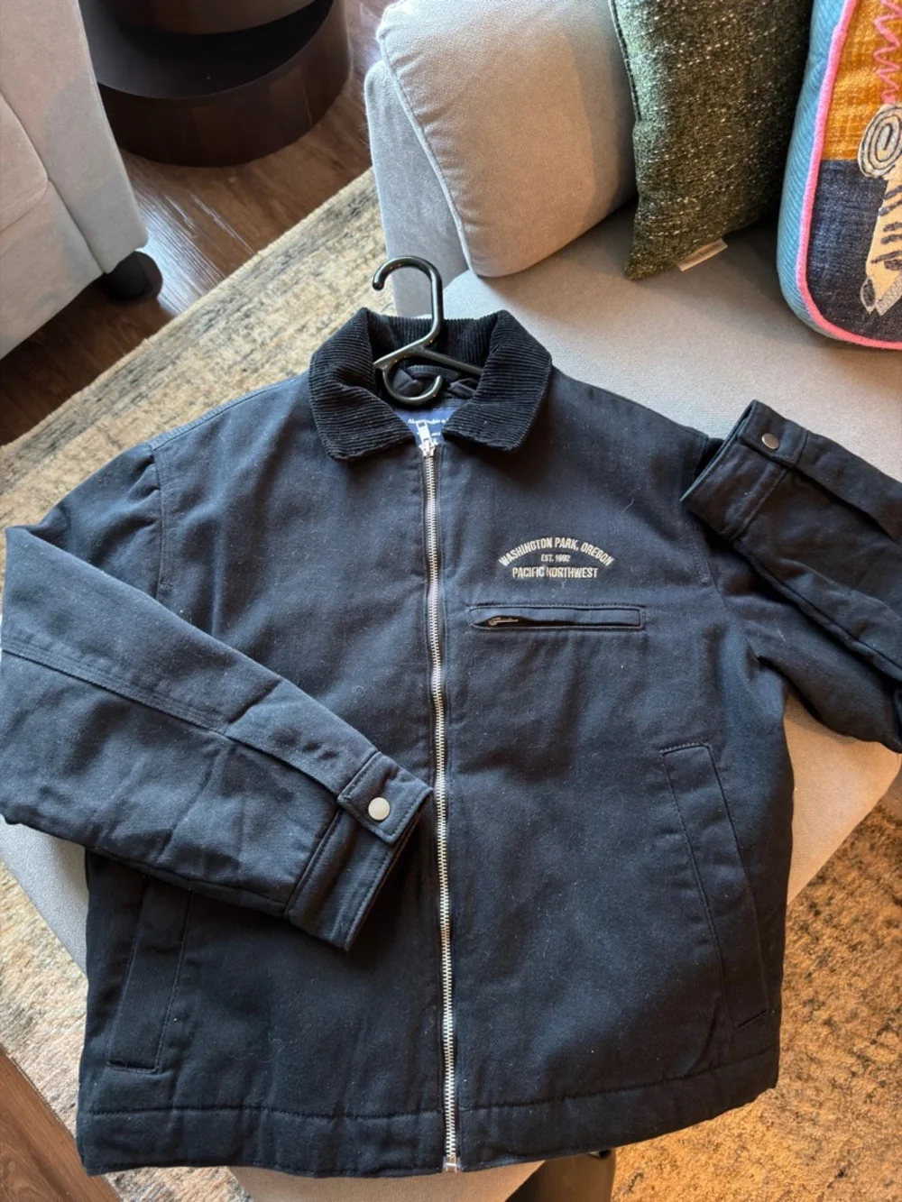 Abercrombie & Fitch Workwear Jacket With Embroidery - Picture 5 of 8